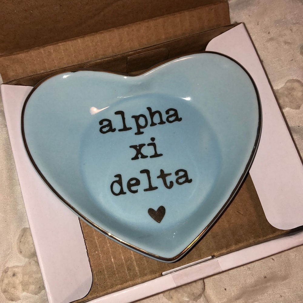 NEW Alpha Xi Delta Ring dish